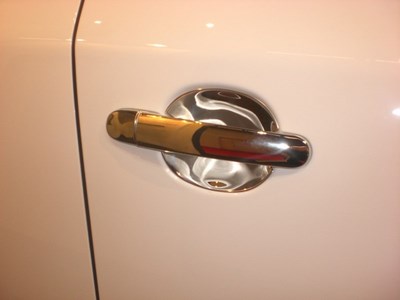 Накладки под ручки  (нерж.) 4 шт   VW T5 TRANSPORTER 2010 >